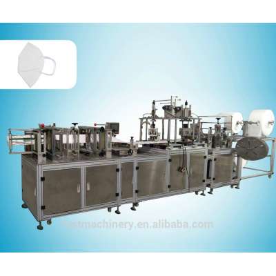 high precision dust fully automatic folding face mask machine